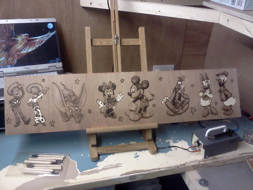 Pyrography Character Pyrography (7) by JustinBecksArt on DeviantArt