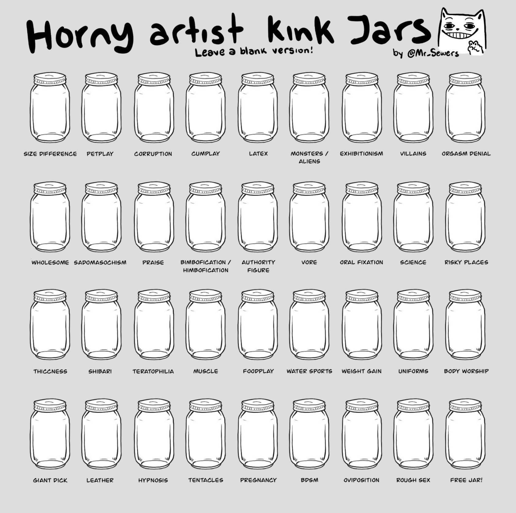 Molly's Kink Jars by Chickfighter on DeviantArt Molly's Kink Jars by Chickfighter on DeviantArt