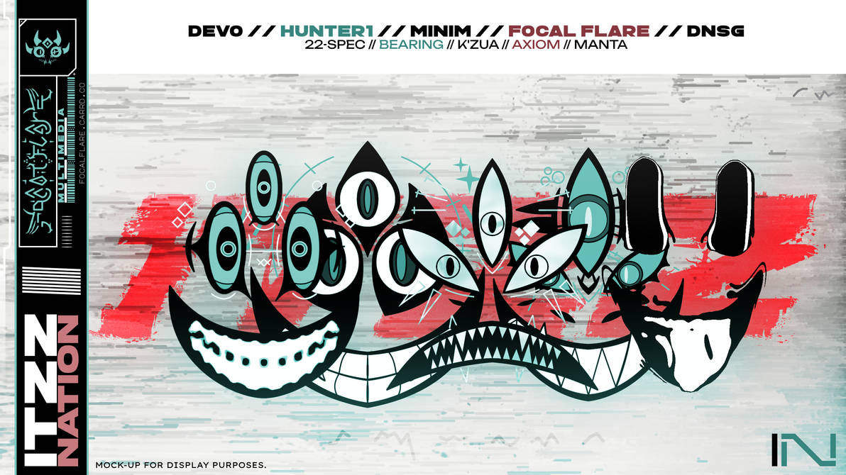 ITZZ Nation eSports Poster Mock-up II