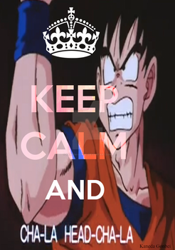 DBZ/GOKU-KEEP CALM