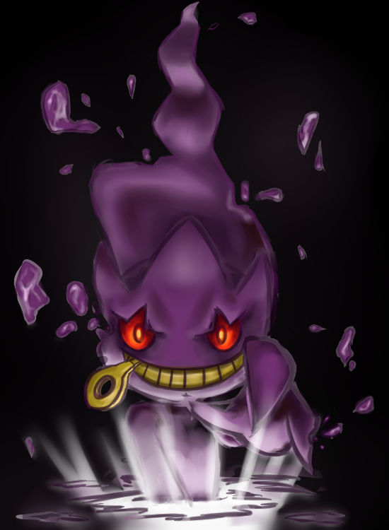 Gengar and Banette by RAWN89 on DeviantArt