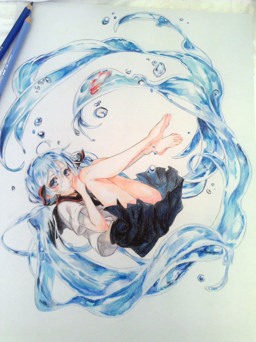 Bottle Miku by Enolay on DeviantArt
