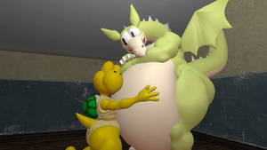 A Huggable Belly for a Dragon