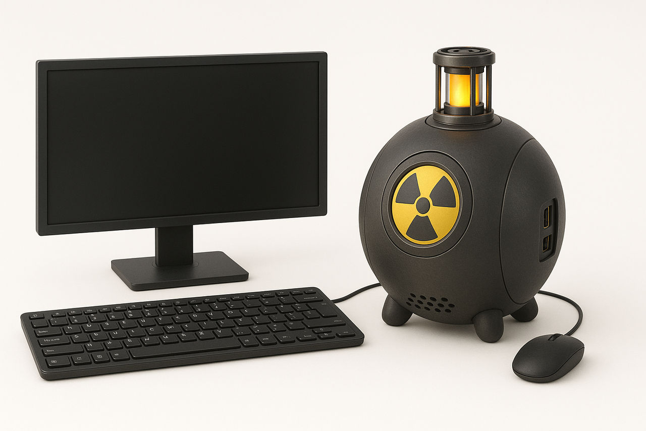 Nuclear Computer Keyboard Nuclear Computer by sourceduty-dev on DeviantArt