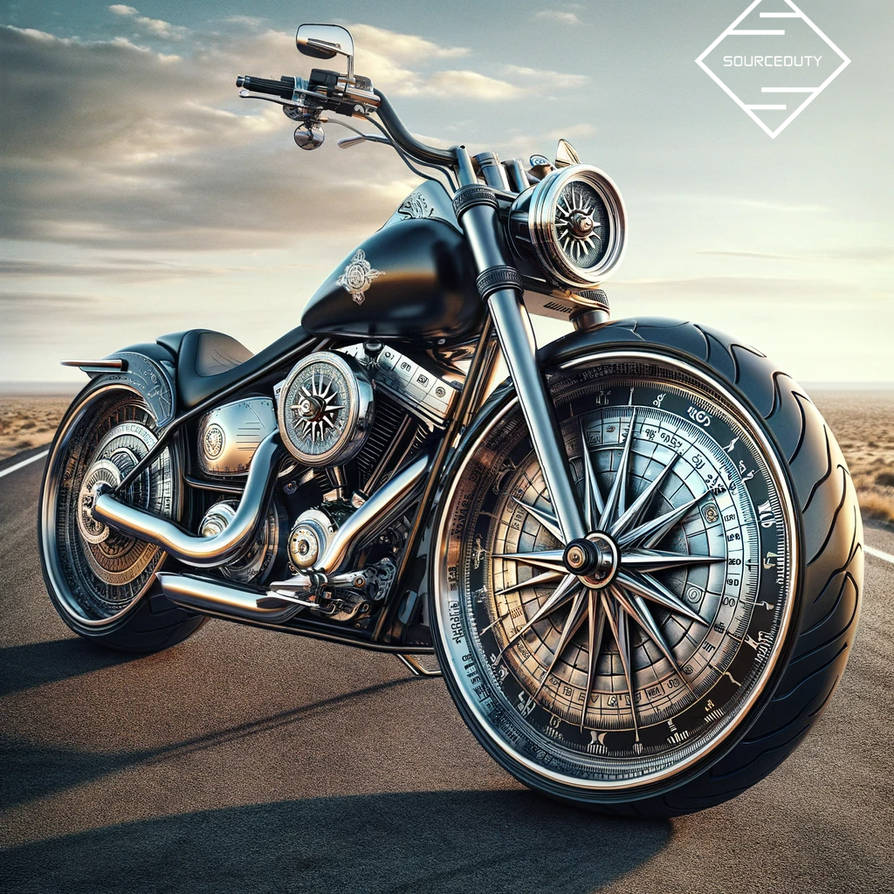 Harley Compass Compass Rims Motorcycle by sourceduty-dev on DeviantArt