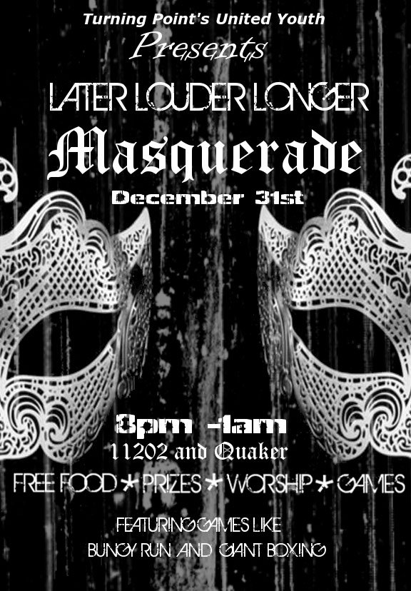 'L.L.L: Masquerade' Flier