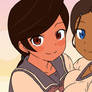 Karmi and Katara ANIME