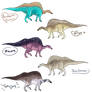 Ouranosaurus Adoptables [OPEN] | POINT/PAYPAL
