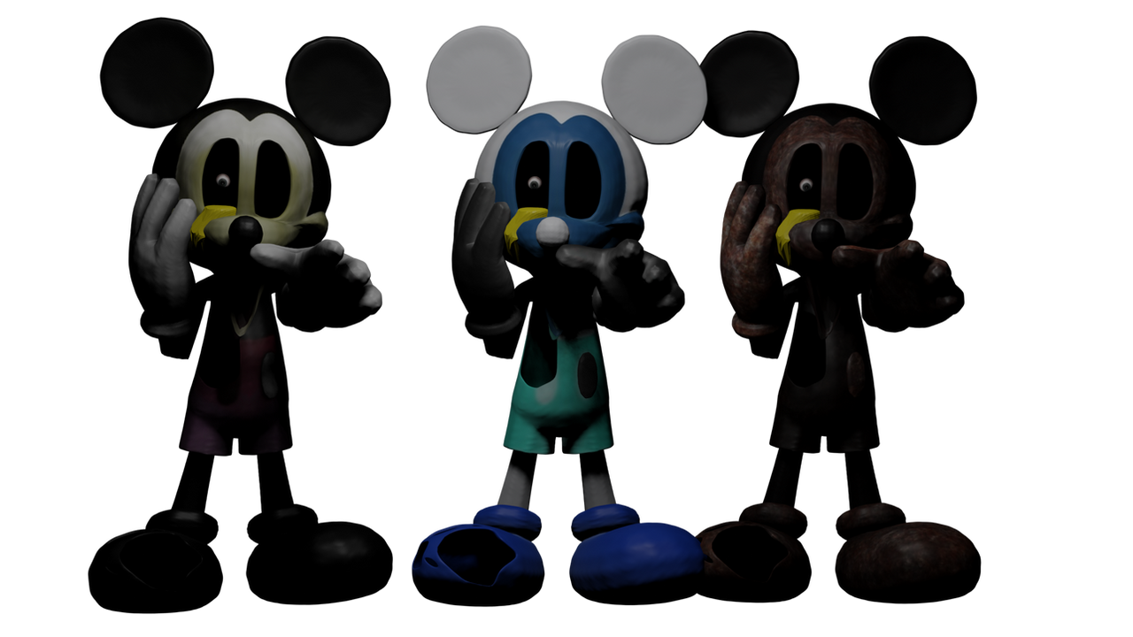 Mouse Fan Made Undead Mouse's Fanmade With Yellow Blood.blend by TheFace123 on DeviantArt