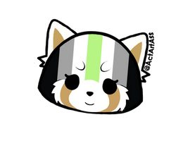 Aggretsuko Agender Transparent