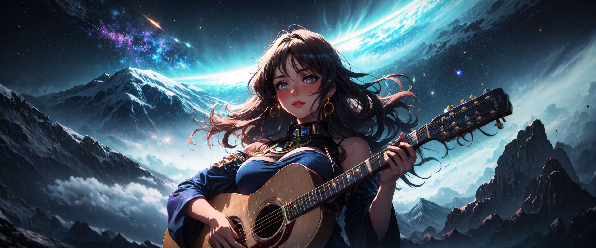 Cosmic Country Singer Cosmic Country Singer 003 by Astranora on DeviantArt