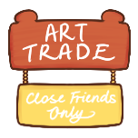 Art trade - close friends only icon