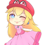 [COMMISSION] PRINCESS PEACH WITHOUT MUSTACHE VER