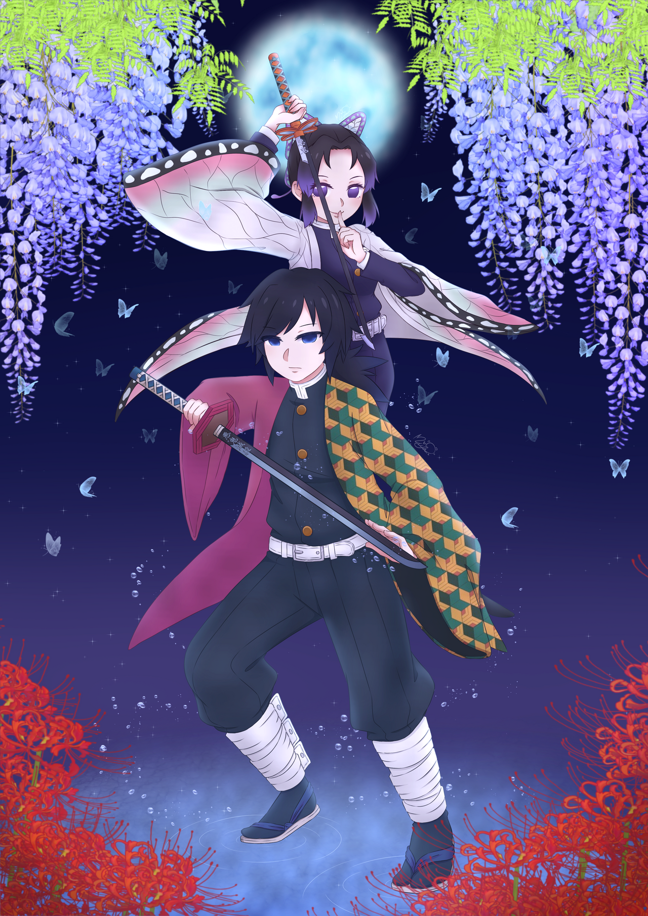 Fanart Shinobu X Giyuu Kny By Miya Tikachan1998 On Deviantart Fanart Shinobu X Giyuu Kny By Miya Tikachan1998 On Deviantart