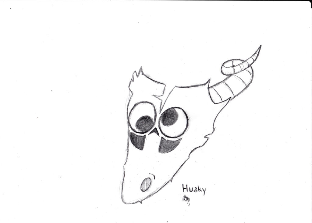 [Trad Drawing] Husky's Mask