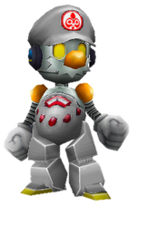 Robo Mario full body(Silver version)