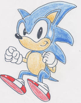 dibujillo de sonic