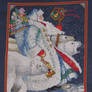 Cross Stitch Polar Santa - Pere Noel Polaire