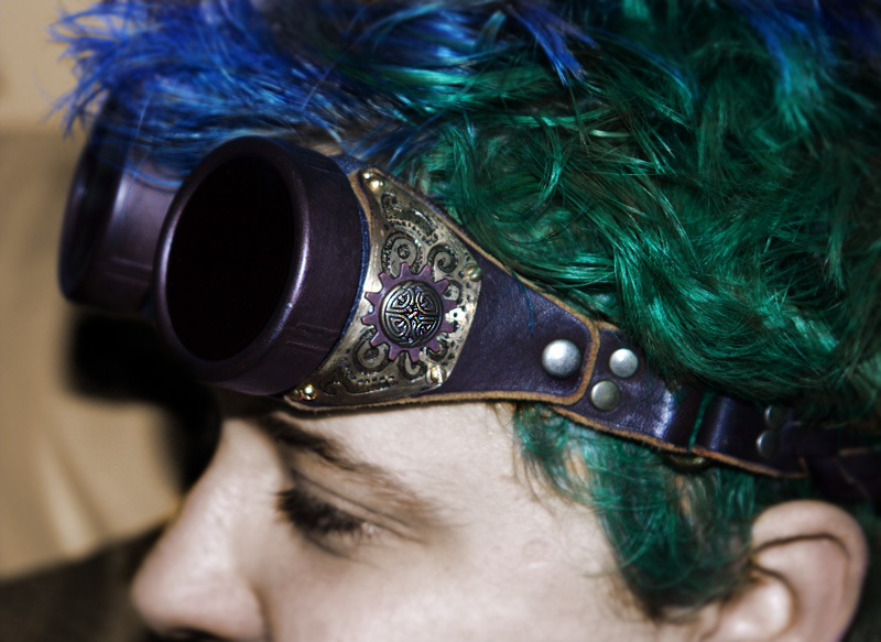 Steampunk Goggles Celtic Rnd