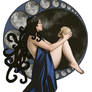 ArtNouveau Goddess of the Moon