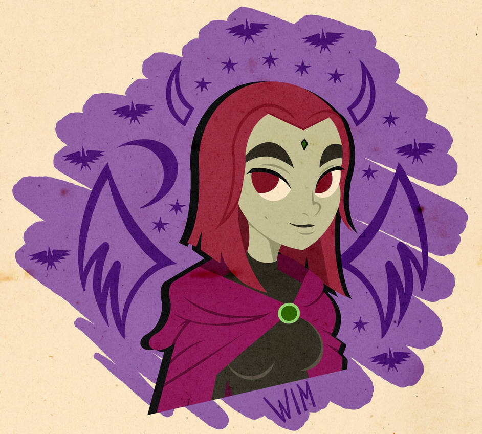 Raven Red Mod Teen Titans Red Raven by wesleyirizarry17 on DeviantArt