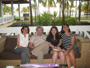 My familly and I in Cuba