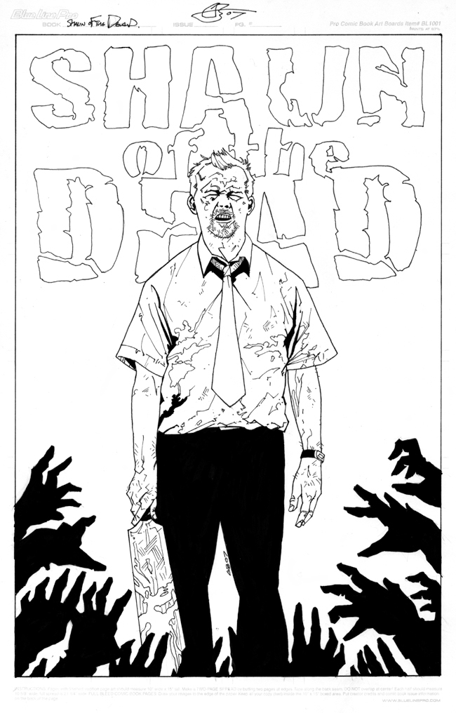 SHAUN OF THE DEAD INKS