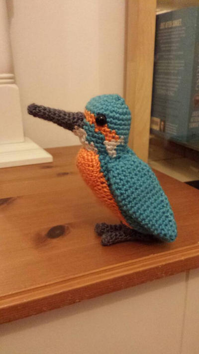 Amigurumi Kingfisher