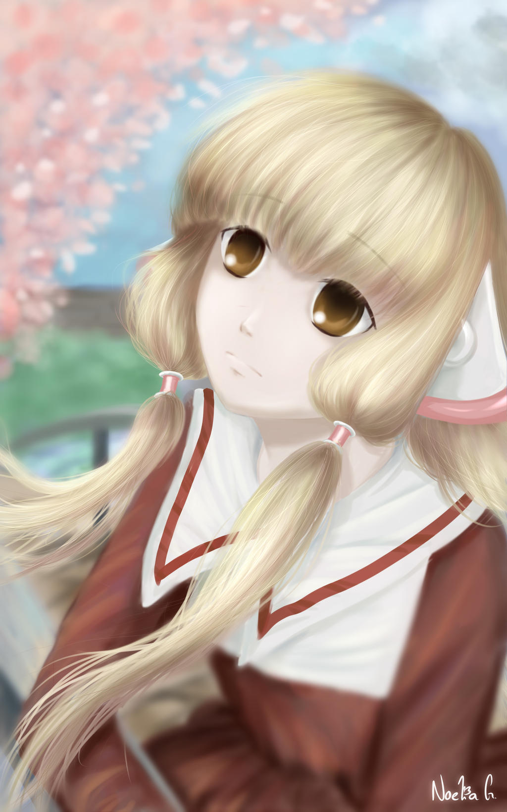 Chobits Fanart (Chii) by Dallamokompas on DeviantArt