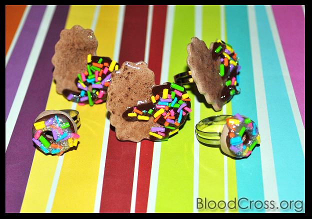 Rainbow Sprinkles Rings