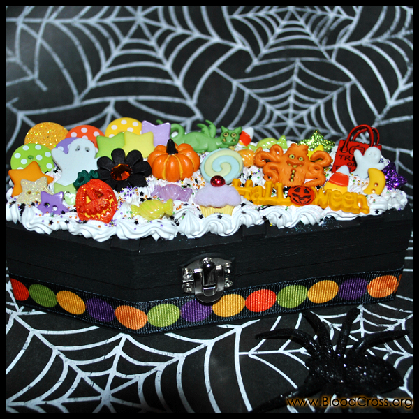 Halloween Coffin Deco Box