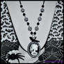 Gothic Bats Skull Cameo