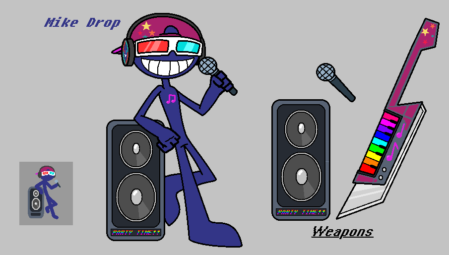 Mike Drop Ricky Mike Drop by Art-Blob9X7 on DeviantArt