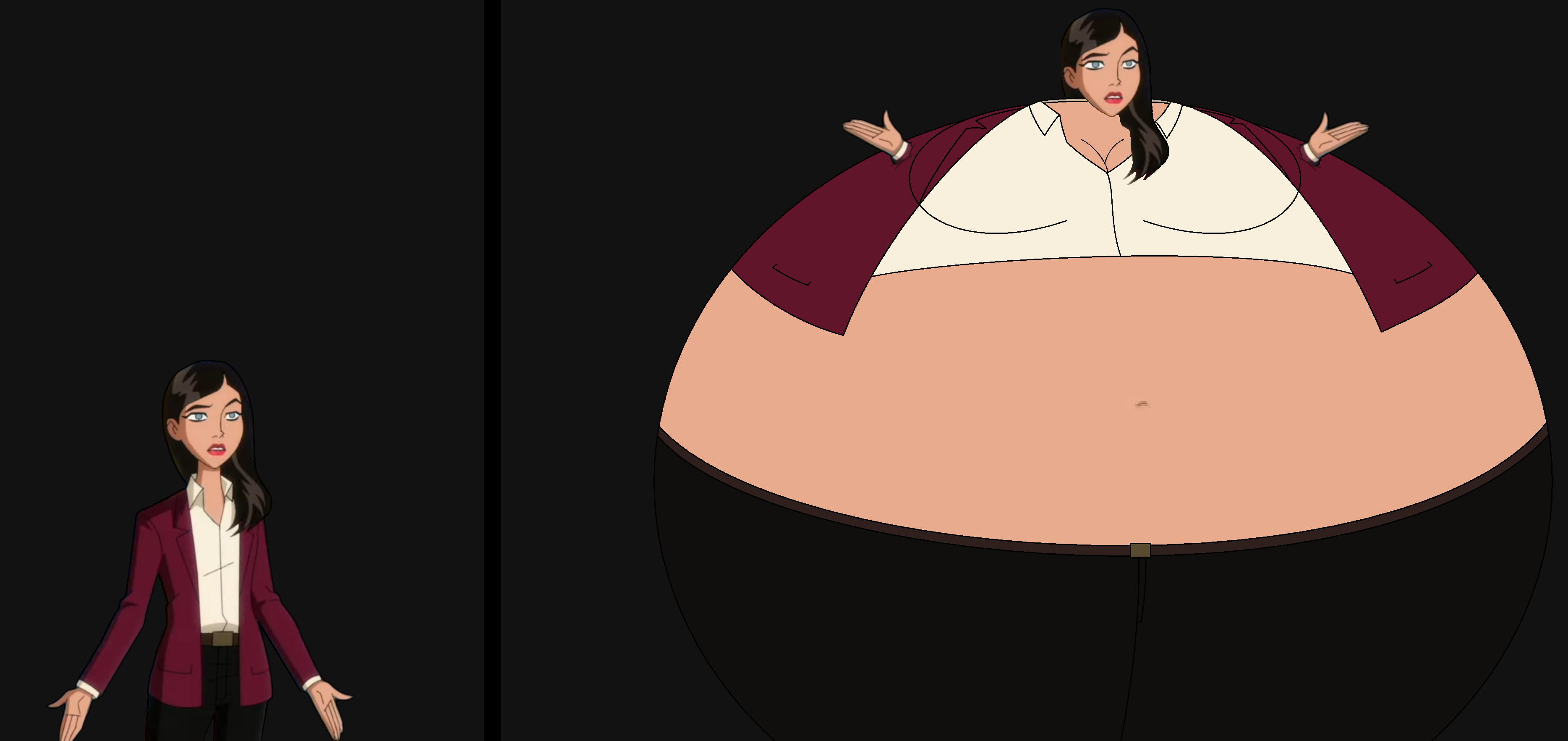 Inflation Characters Lois Lane (HQ) Inflation Edit by Art-Blob9X7 on DeviantArt