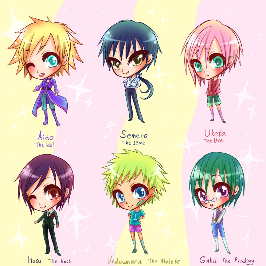 - Bishounen Boys Adoptables! - CLOSED