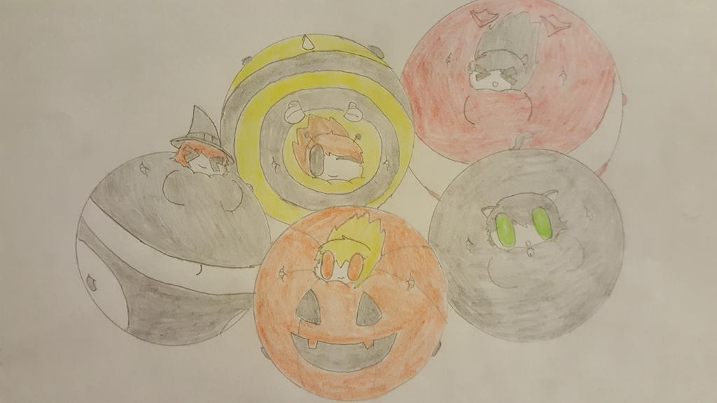 Parallaxthedarkone Mask Inflation Halloween Girls Inflated by ParallaxTheDarkOne on DeviantArt