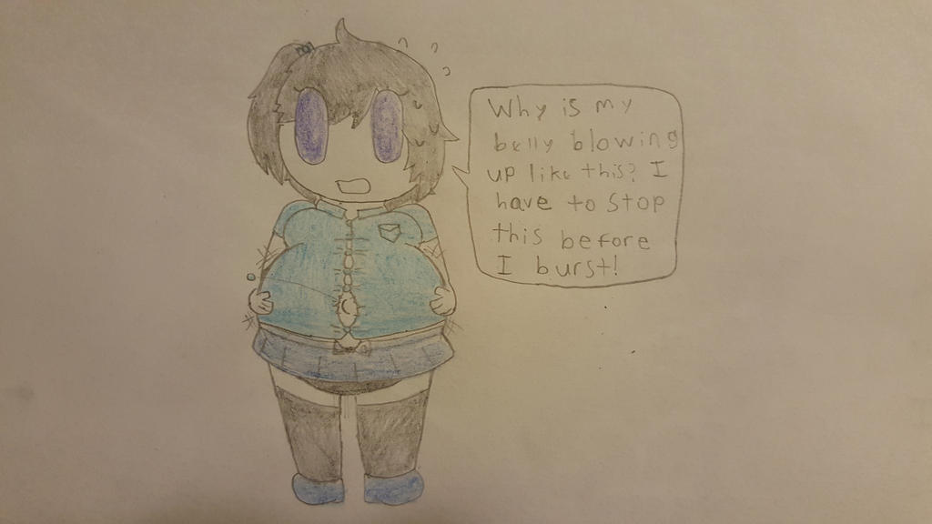Button Popping Belly Inflation by ParallaxTheDarkOne on DeviantArt