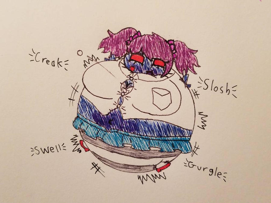 Parallaxthedarkone Mask Inflation Happy InkTober: Harley Blueberry Inflation by ParallaxTheDarkOne on ...