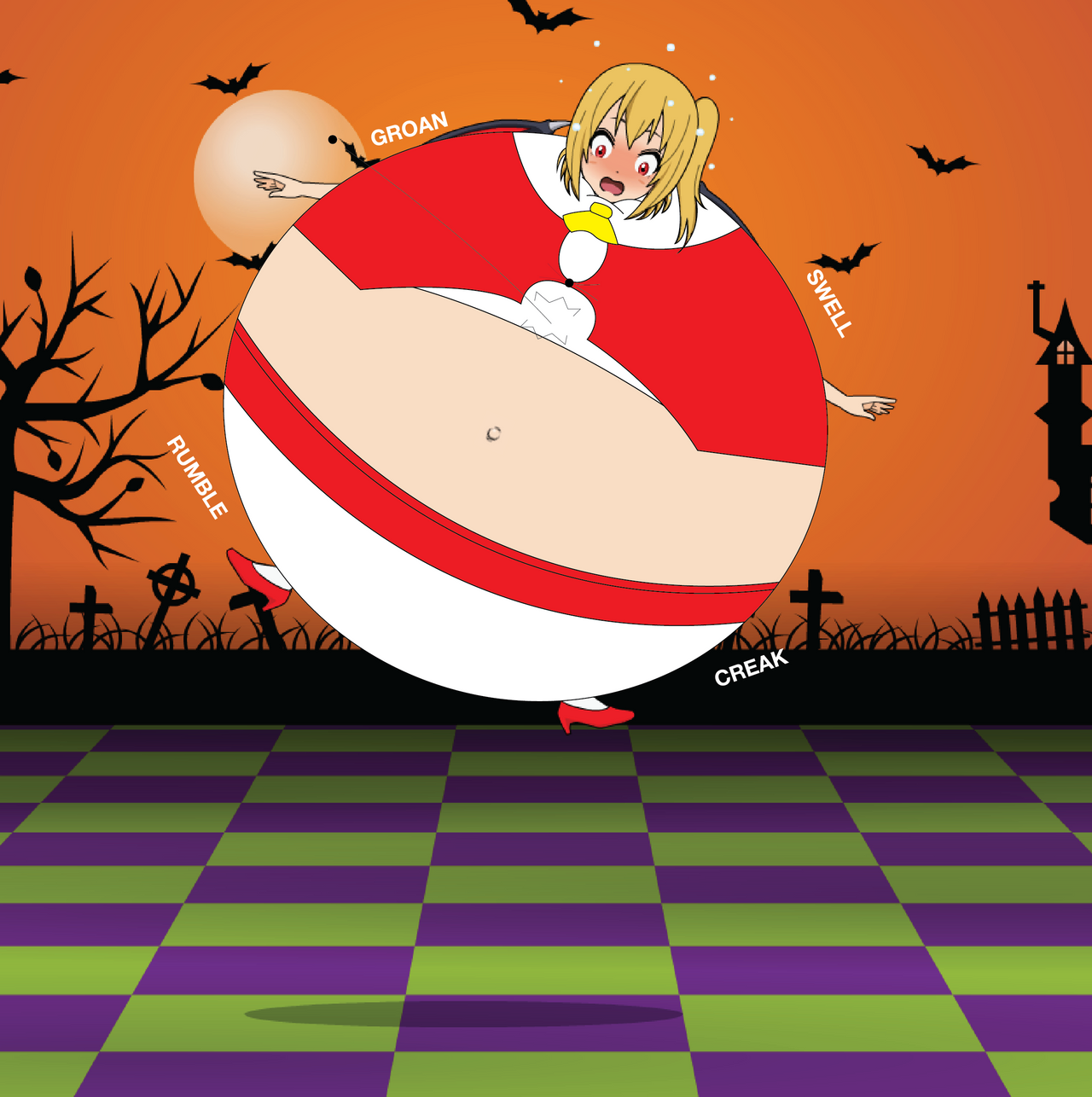 Parallaxthedarkone Mask Inflation Flandre's Spooky Inflation by ParallaxTheDarkOne on DeviantArt