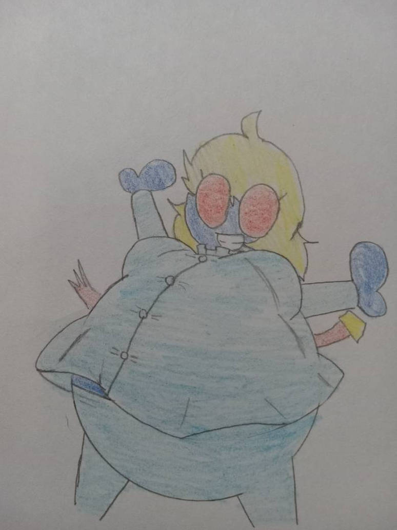 Parallaxthedarkone Mask Inflation Fem Parallax Popping That Belt by ParallaxTheDarkOne on DeviantArt