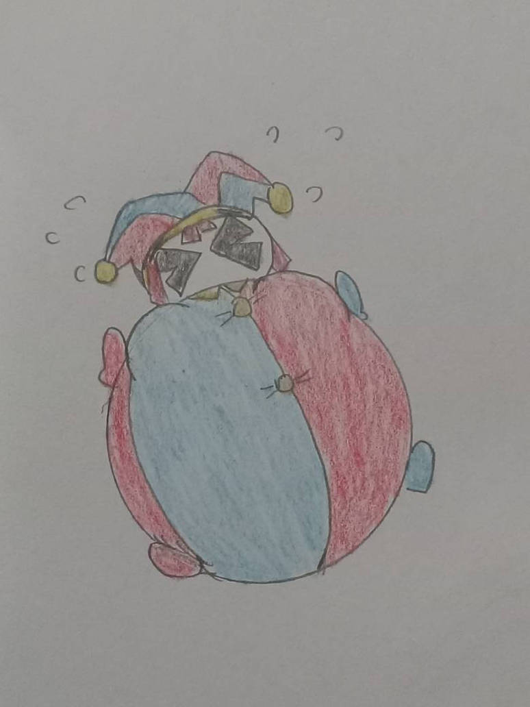 Parallaxthedarkone Mask Inflation The Inevitable Pomni Inflation by ParallaxTheDarkOne on DeviantArt