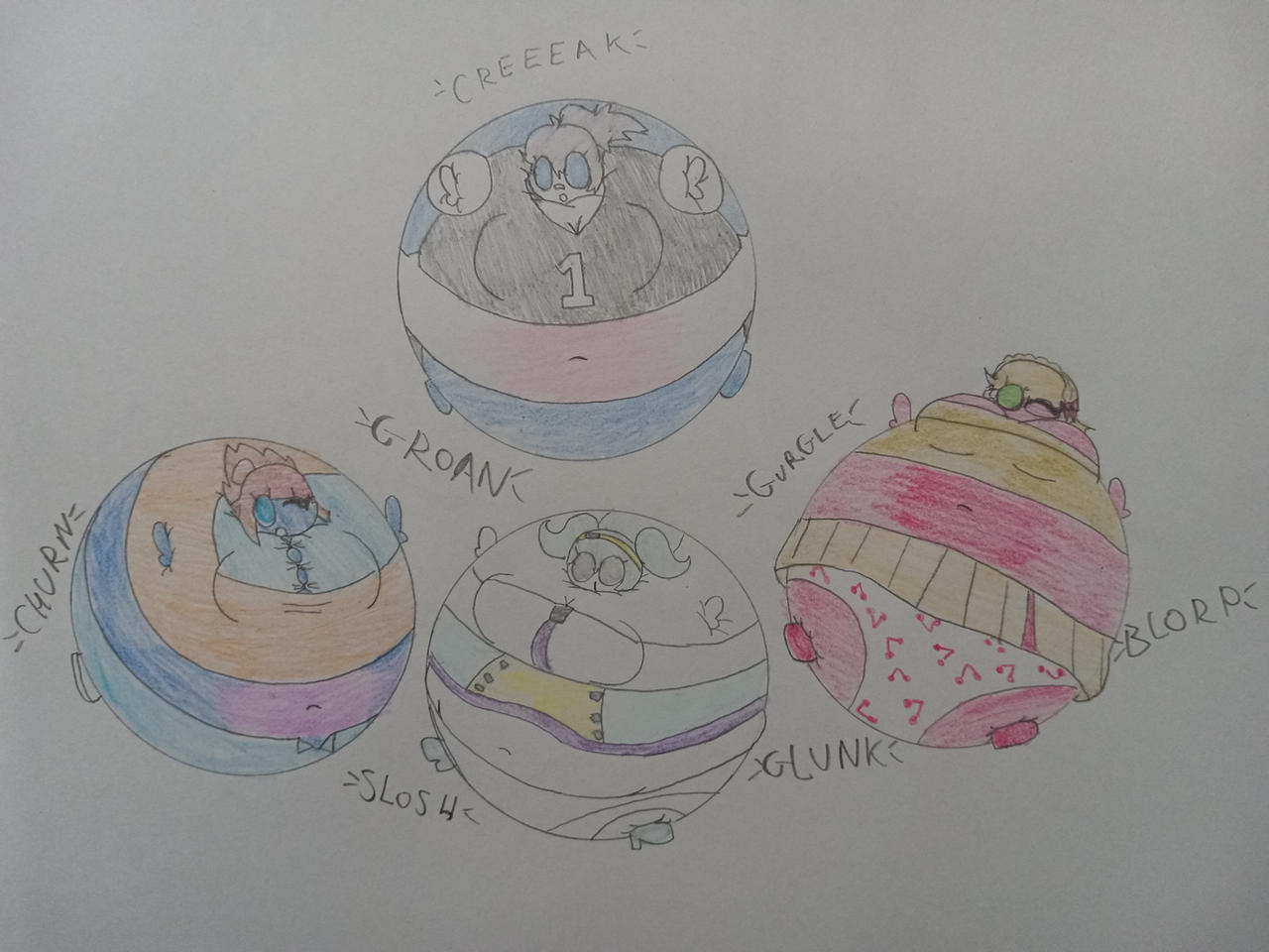 Postcrush Inflation Inflated Crush Crush Gals by ParallaxTheDarkOne on DeviantArt