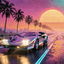 Neon Horizon: The Synthwave Drive (ultrawide)