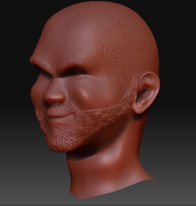 First Completion using ZBrush