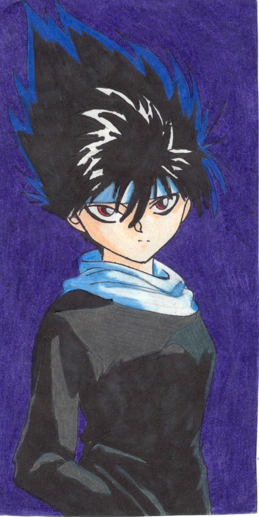 Hiei Looking Damn Cute