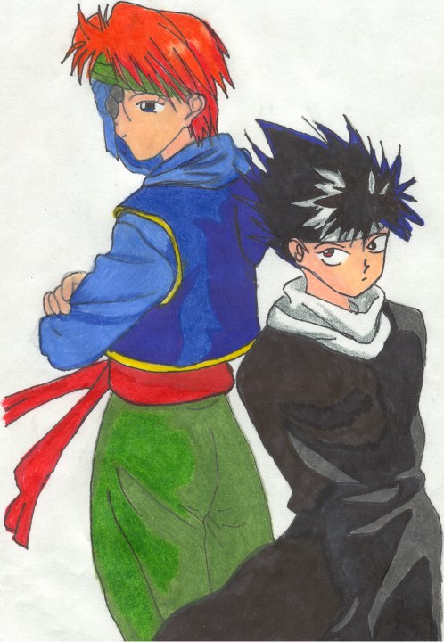 Hiei and Mukuro