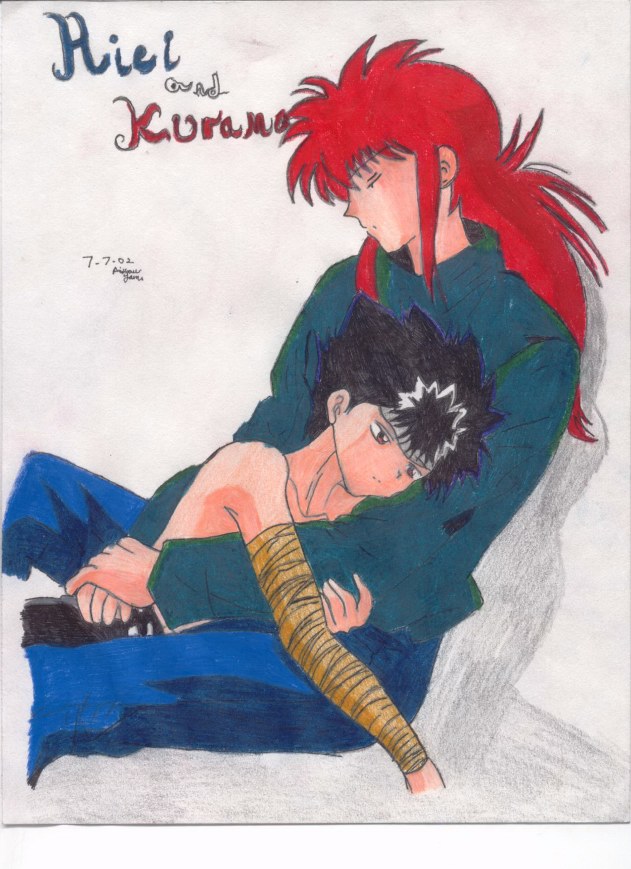 Sleepy Hiei-Yaoi-