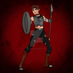 Adren Jefferson The Walking Dead OC