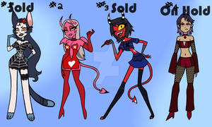Adoptables Vivziepop Batch #1 sold out