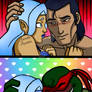 Malla, Raphael And Oroku Saki Parallels